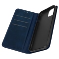 Miniatyrbillede 2 af 5: Etui til iPhone 15 Plus Wallet Function Wallet Stand Midnight Blue Blå
