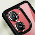 Miniatyrbillede 3 af 5: Etui - AVIZAR - Asus Zenfone 9 - Stødsikker - Sort - Stiv bagtil hævet kamerablok Svart