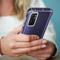 Pikkukuva 4 / 4: Pehmeä kuori - Xiaomi - Mi Note 10 Lite - Läpinäkyvä - Integroitu jalusta - Alkuperäinen tekstuuri Transparent