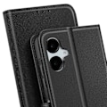 Pikkukuva 4 / 5: Samsung Galaxy A06 Lompakkokotelo Fancy Musta Svart