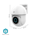 Miniatyrbild 4 av 4: Nedis Utomhuskamera SmartL Vit