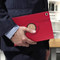 Miniatyrbillede 3 af 4: Etui - AVIZAR - Galaxy Tab S5e - Fuld Beskyttelse - 360° Rotérbart Stativ - Rød 10,5 tommer Röd