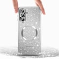 Miniatyrbillede 3 af 5: Coque MagSafe til Samsung Galaxy A26 Silikone Glitrende Sølv Grå