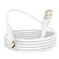 Pikkukuva 1 / 4: USB-kaapeli USB C:hen lataus ja synkronointi 2m Inkax Valkoinen
