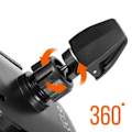 Miniatyrbillede 3 af 5: Support til bil - LINQ - HD674 - Fastgørelse til ventilationsgitter - 360° roterende - Til smartphone Svart