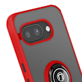 Pikkukuva 4 / 5: Kuori Google Pixel 9a Magneettisormus Läpinäkyvä Punainen Röd