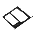Pikkukuva 2 / 4: Samsung Galaxy A41 -korttilokero 2x Nano SIM ja Micro SD Vaihto musta Musta