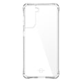 Miniatyrbild 1 av 5: Itskins förstärkt skyddsfodral till Samsung Galaxy S21 Plus - Genomskinlig Vit