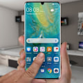 Pikkukuva 3 / 4: Näytönsuoja - AVIZAR - Huawei P30 Pro - Joustava Lateksi - Läpinäkyvä - Naarmuuntumaton Transparent