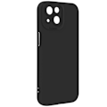 Miniatyrbillede 1 af 6: Etui - AVIZAR - iPhone 15 Plus - Blød silikone - Forstærket kamerakantbeskyttelse - Blødt-touch finish Svart