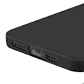 Miniatyrbillede 4 af 5: Coque til iPhone 16e Silikone Blød Tynd Let Sort Svart