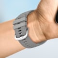 Miniatyrbillede 4 af 5: Rem til Samsung Galaxy Watch Active 2 40mm tekstureret silikonegrå