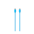 Pikkukuva 1 / 6: USB-C to USB-C 3A Lataus ja Synkronointi POP Kokoelma 1,5m Jaym Sininen Blå