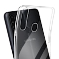 Miniatyrbillede 3 af 5: Cover til Samsung Galaxy A20s Silikone Blød Design Tynd Let Gennemsigtig Transparent