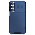 Miniatyrbillede 1 af 6: Coque til Samsung Galaxy A16 Stødabsorberende Skydende Kameraskjuler Mørkeblå Blå