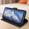 Pikkukuva 3 / 5: Kotelo Samsung Galaxy S23 FE:lle Flip Wallet Function Video Support Musta Svart