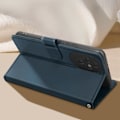 Miniatyrbild 3 av 5: Fodral till Honor 200 Handledsrem Flip Wallet Stand Midnight Blue Blå