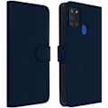 Miniatyrbild 1 av 4: Fodral för Samsung Galaxy A21s - AVIZAR - Hel fodral - Kortficka - Videostativ - Blå Blå