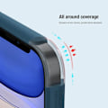 Miniatyrbild 4 av 6: Skal för iPhone 14 - Nillkin - Super Frosted Shield - Vattentät IP68 - Stötskydd - Svart Svart