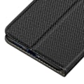 Miniatyrbillede 4 af 5: Etui til Samsung Galaxy M35 - AVIZAR - Sort klap - Kortholder - Støtte - Semi-stiv Svart