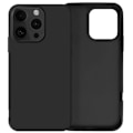 Miniatyrbillede 1 af 5: Cover til iPhone 16 Pro - AVIZAR - Halvstiv Soft-touch Anti-fingeraftryk Sort Svart