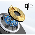 Miniatyrbild 4 av 6: Induktionsladdare - BELKIN - BoostCharge Pro - 15W - Fällbart stativ - Qi2 Svart