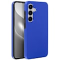 Miniatyrbillede 2 af 5: AVIZAR Fuldt etui til Samsung S24 - Hard and Soft Touch Blue - Fuld beskyttelse Blå