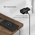 Miniatyrbillede 5 af 6: Vægbatteri - Samsung - EP-TA200EBE - 15W - USB - Sort Svart