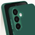 Pikkukuva 4 / 5: Suojakuori Samsung Galaxy S24 Plus Matte Finish Pehmeä Kosketus Tummanvihreä Grön
