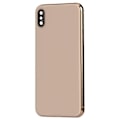 Miniatyrbild 1 av 4: iPhone XS Max chassi med guld ersättande bakglas - AVIZAR - Modell - Gul - Vikt: 0 g. Gul