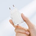 Miniatyrbillede 4 af 5: USB-C Power Delivery 30W + USB 18W Quick Charge 3.0 Kompakt LinQ Hvid Vit