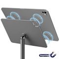 Miniatyrbillede 3 af 5: Support Bureau iPad Pro 13" 2024 i Aluminium Rotativ 360° wiwu Grå