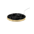 Pikkukuva 2 / 3: Langaton Qi-latauslaite älypuhelimille/AirPods 10W Thunder Marble-malli IDEAL OF SWEDEN Musta Svart