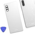 Miniatyrbillede 4 af 4: Erstatningsbagskærm til Sony Xperia 10 2 Hvid Vit