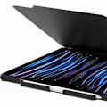Miniatyrbillede 3 af 4: Folio-etui til iPad Pro 11'' 2020 Forstærket Hybrid R 100 % genbrugsplast Itskins Transparent Svart