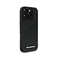 Miniatyrbillede 4 af 6: Coque quilted PU til iPhone 16 Pro Max med luksusdesign fra Karl Lagerfeld Sort Svart