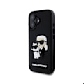 Miniatyrbillede 3 af 6: Coque til iPhone 16 Plus 3D Karl og Choupette Forstærket Karl Lagerfeld Sort Svart