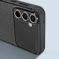 Pikkukuva 4 / 6: Suojakuori Samsung Galaxy A35 - AVIZAR - Joustava Silikoni Carbon Effect Musta Svart