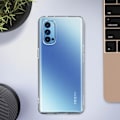 Miniatyrbillede 3 af 4: Coque - AVIZAR - Oppo Reno 4 Pro - Blød - Stødbeskyttelse - Transparent Hvid Vit
