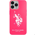 Pikkukuva 1 / 2: Iskunkestävä kuori iPhone 13 Pro - U.S Polo - Vaaleanpunainen