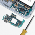 Pikkukuva 4 / 4: USB-C latausliitin Samsung Galaxy A55 mikrofonilla Samsung Black