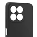 Miniatyrbillede 2 af 5: Taske til Honor X8a - AVIZAR - Silikone - Mat finish - Soft Touch - Sort Svart