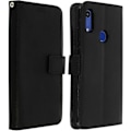 Miniatyrbillede 1 af 4: Housse Folio - AVIZAR - Huawei Y6 2019 / Honor 8A - Øko-læder - Sort - Videostøtte Svart