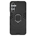 Miniatyrbillede 1 af 5: Coque til Samsung Galaxy A16 med ringe støtte Stødabsorberende Sort Svart