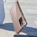 Miniatyrbillede 3 af 4: Coque - AKASHI - Galaxy Note 20 Ultra - Fleksibel silikone - Stødsikker - Gennemsigtig hvid Klar vit