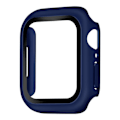 Miniatyrbild 2 av 4: Enkay hårt skyddsfodral för Apple Watch Series 7 (45 mm) - Blå soft-touch finish Blå