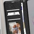 Miniatyrbillede 3 af 5: Samsungs Galaxy A36 Porteføljeetui med Håndledsrem Mayaxess Sort Svart