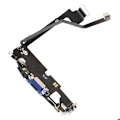 Miniatyrbillede 2 af 5: Apple iPhone 12 Pro Max erstatning Lightning-opladningsstik Blå