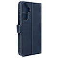 Miniatyrbillede 1 af 6: Etui til Samsung Galaxy A15 5G - AVIZAR - Wallet Video Support Funktion - Blå - Flap - Glat Blå