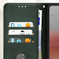 Pikkukuva 4 / 5: Nahan Nothing Phone 3a Pro Lompakkoteline Tummanvihreä Grön